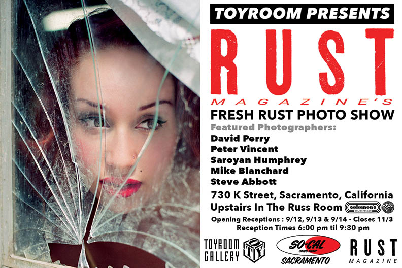 Rust Magazine Photography Show, Images of the Gasoline Lifestyle
